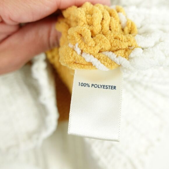 Buckle BKE Chunky Loose Knit Sweater Womens Size M Chenille Color Block Relaxed - Picture 7 of 12